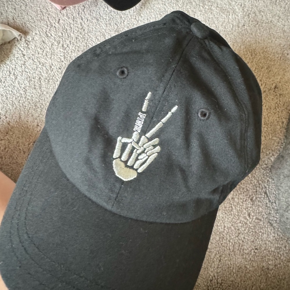 Pink hat